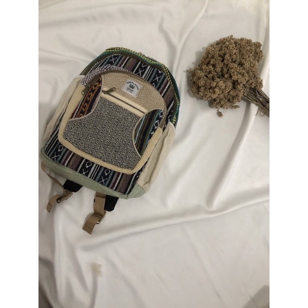 TAS RANSEL LAPTOP HIMALAYAN PURE HEMP