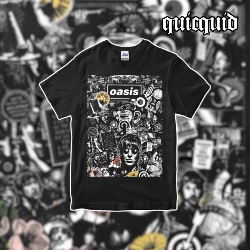 Kaos Band Rock Britpop OASIS - The Masterplan | Kaos Pria | Kaos Wanita | Unisex | T-shirt Stitch Su