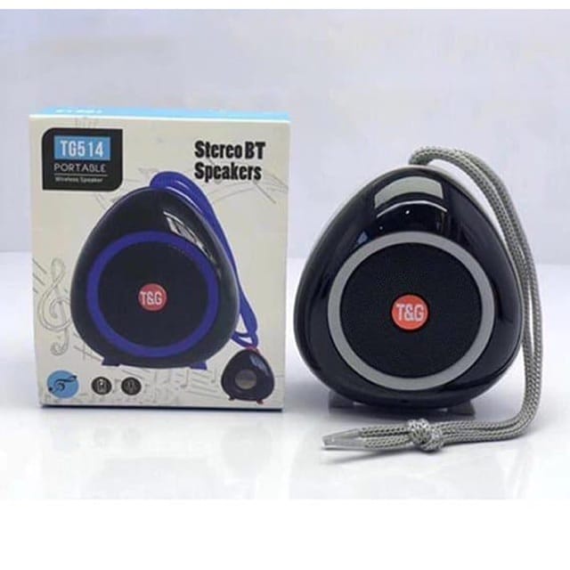 COD SPEAKER BLUETOOTH MINI TG 514 STEREO SPEAKER PORTABLE WIRELESS BLUES TERBARU