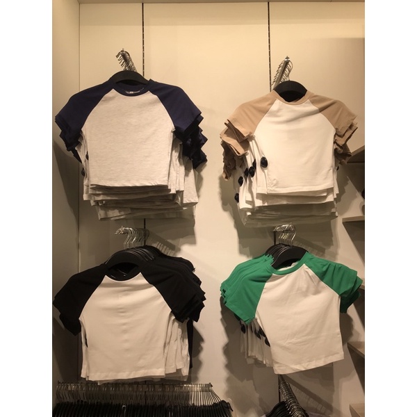 [ JASTIP ] T-Shirt Women H&M crop 