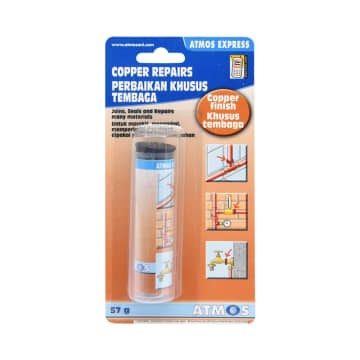 Atmos Mastic Copper Lem Penambal pipa bocor Tembaga Besi Lem Pipa Besi Lem Tembaga Lem Perekat Besi