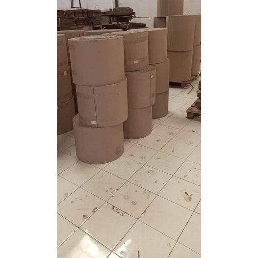 

Karton Lembaran Polos Single Face 1 ROLL Uk. Lebar 60 cm x 35 Meter