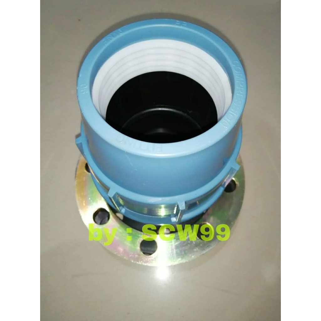 Jual Flange Adaptor Hdpe Mm Inch Flange Fitting Compression Pipa Hdpe Shopee Indonesia