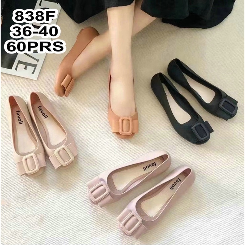 FLAT SHOES PITA JELLY KARET FAVOLI 838