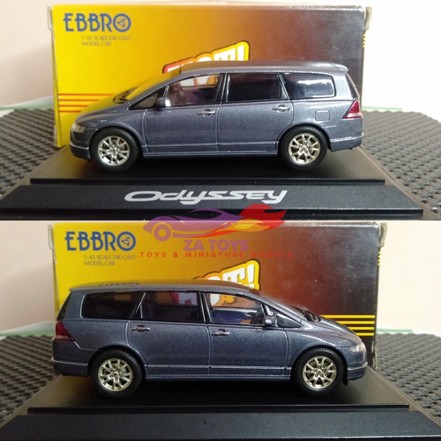 Diecast Honda Odyssey RB1 Greyish Mauve by Ebbro Hot Skala 1:43 aa