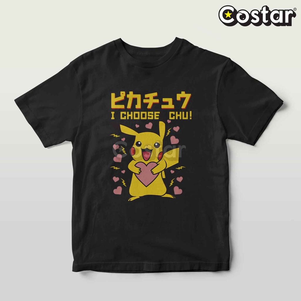 Kaos Pokemon - Pikachu - I Choose Chu