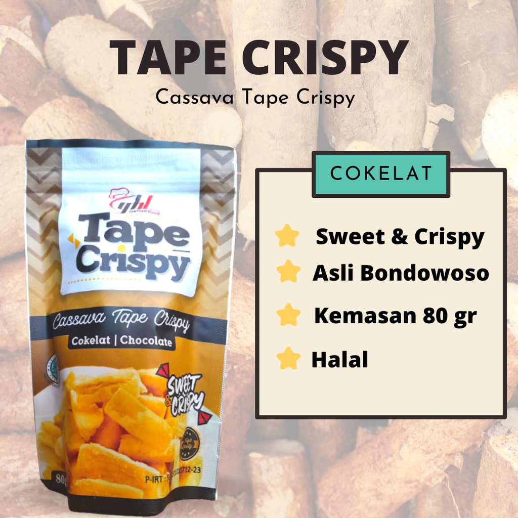 Tape Crispy 'Cassava Tape Crispy'