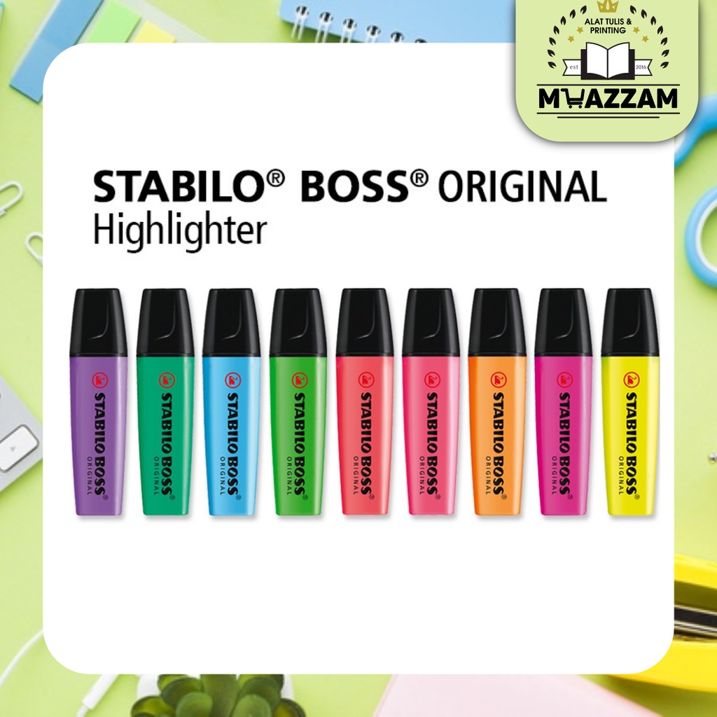 

STABILO BOSS ORIGINAL Highlighter