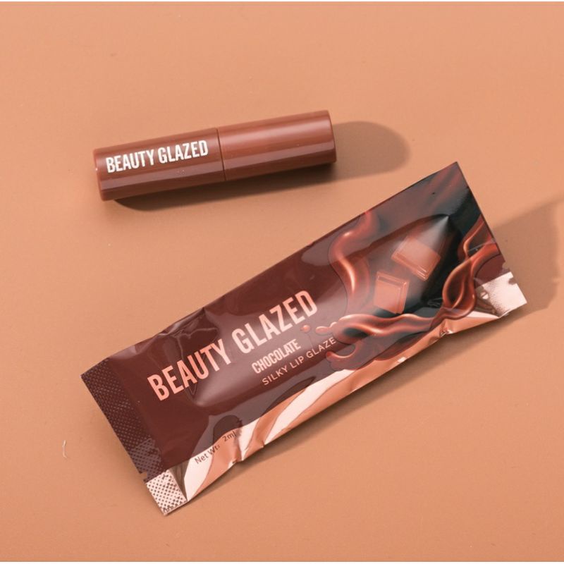 BEAUTY GLAZED Chocolate New Lipstick Matte Long-lasting Smooth Liquid