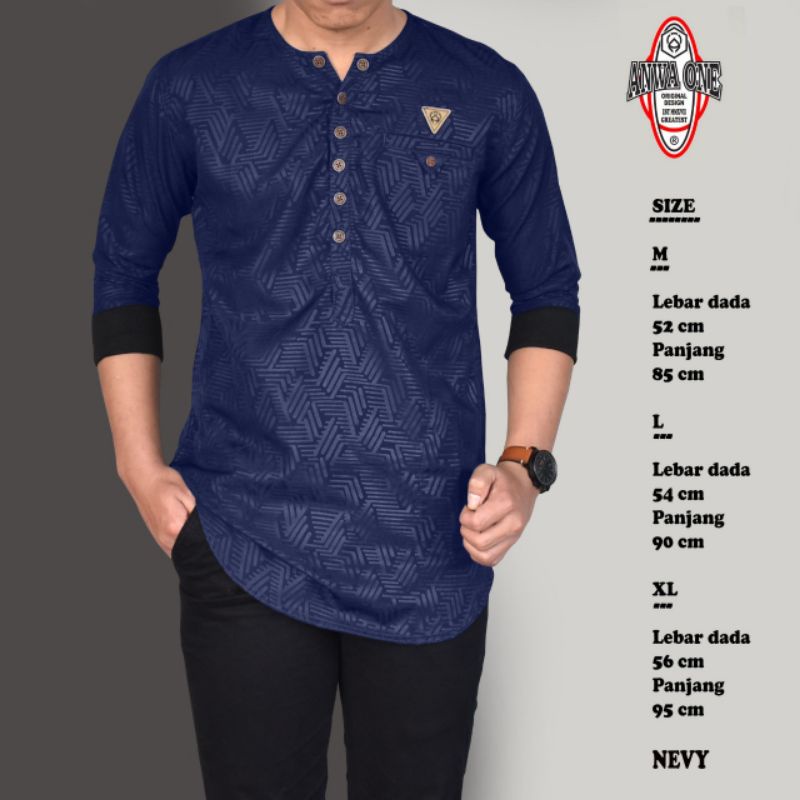 Baju Koko Muslim Pria Baju Koko Qurta Pakistan Terbaru Anwa One