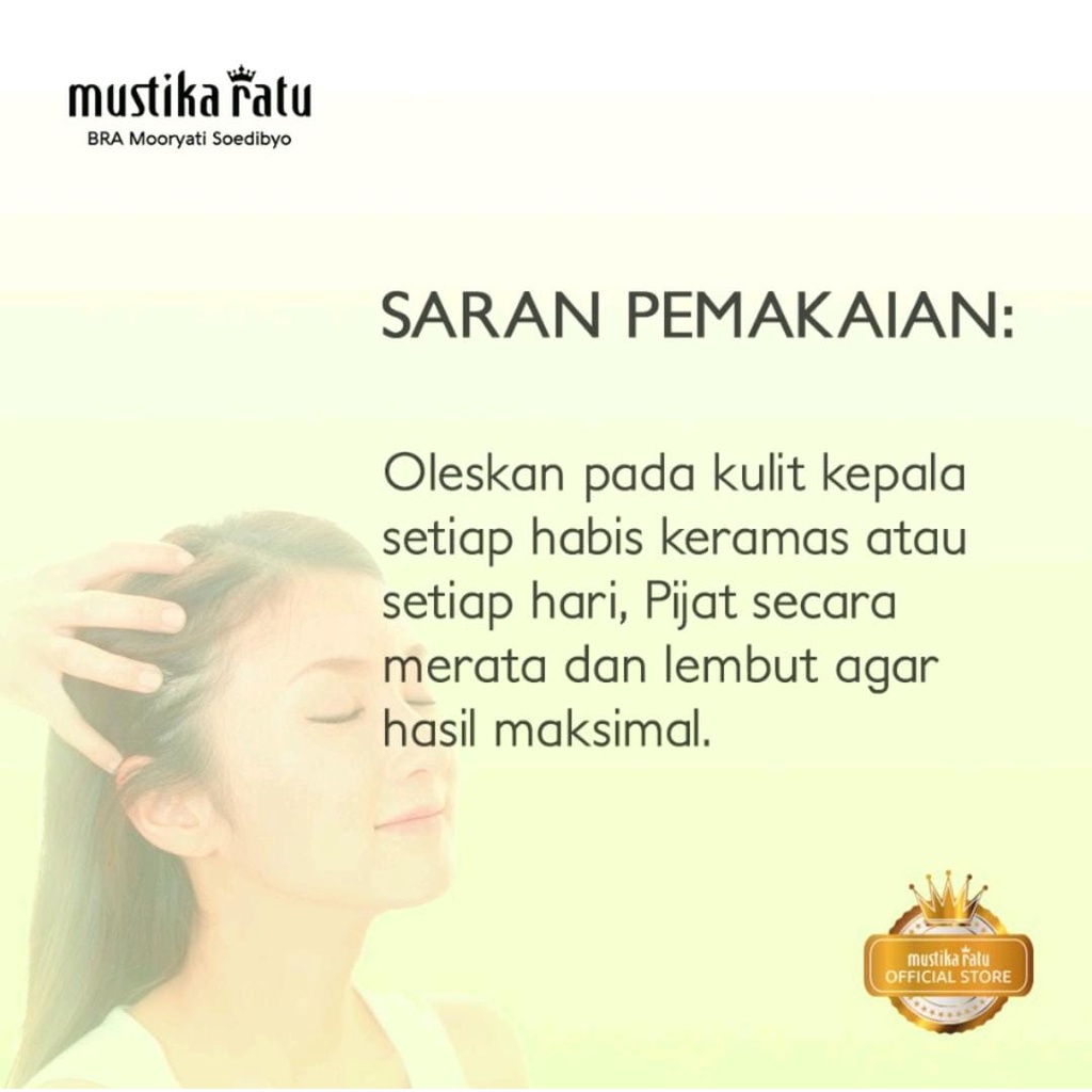 Mustika Ratu Minyak Cemceman 75ml Dan 175ml perawatan akar rambut dan untuk rambut berkilau alami