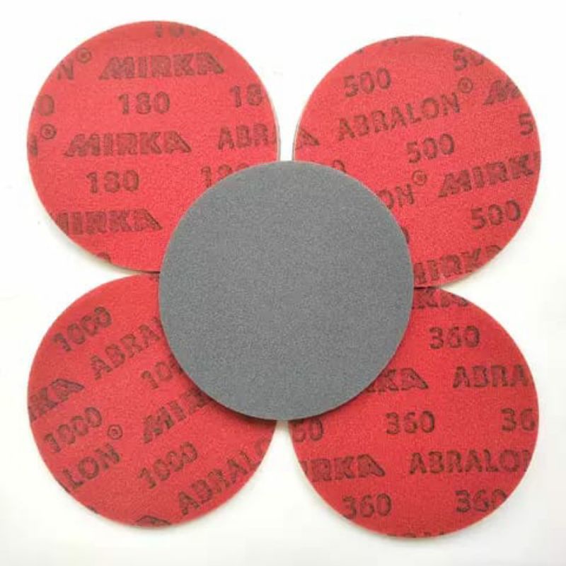 Mirka Abralon 6 inch/Amplas Kaca/Amplas Busa