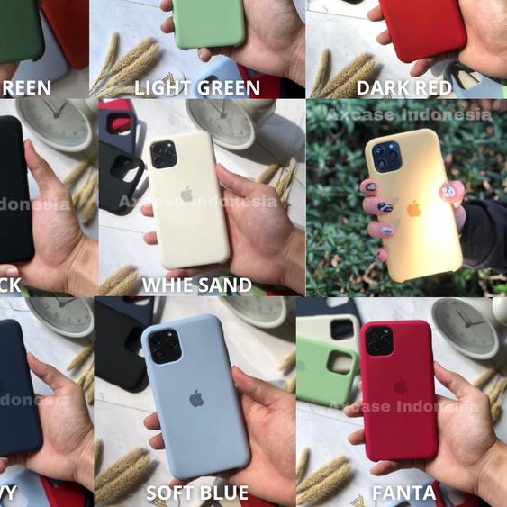 PREMIUM SILICONE CASE IPHONE 11, 11 PRO, 11 PRO MAX SOFTCASE POLOS - iP 11 Pro Max, Red Ferrari