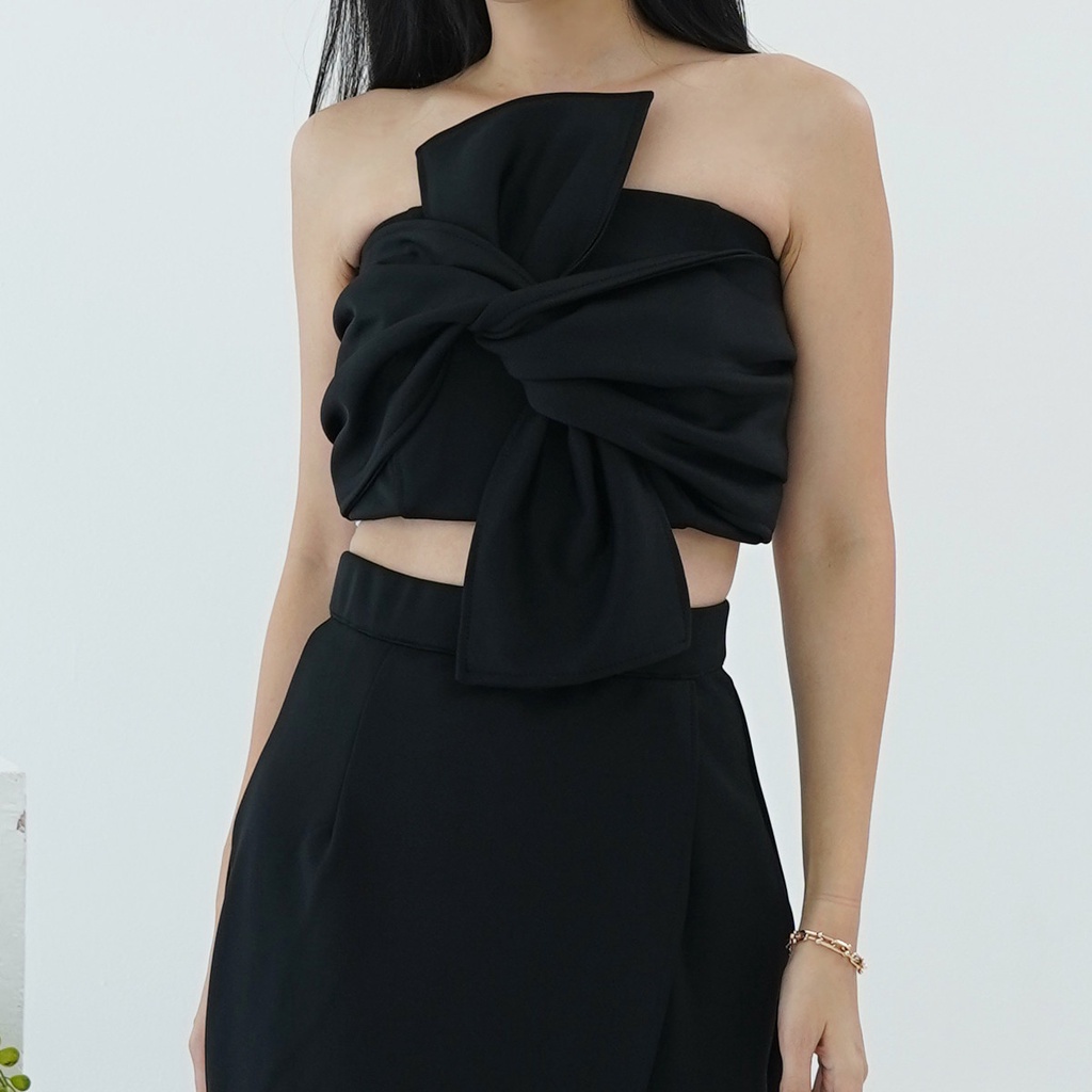 One Set Skirt Clay Setelan Dress Wanita