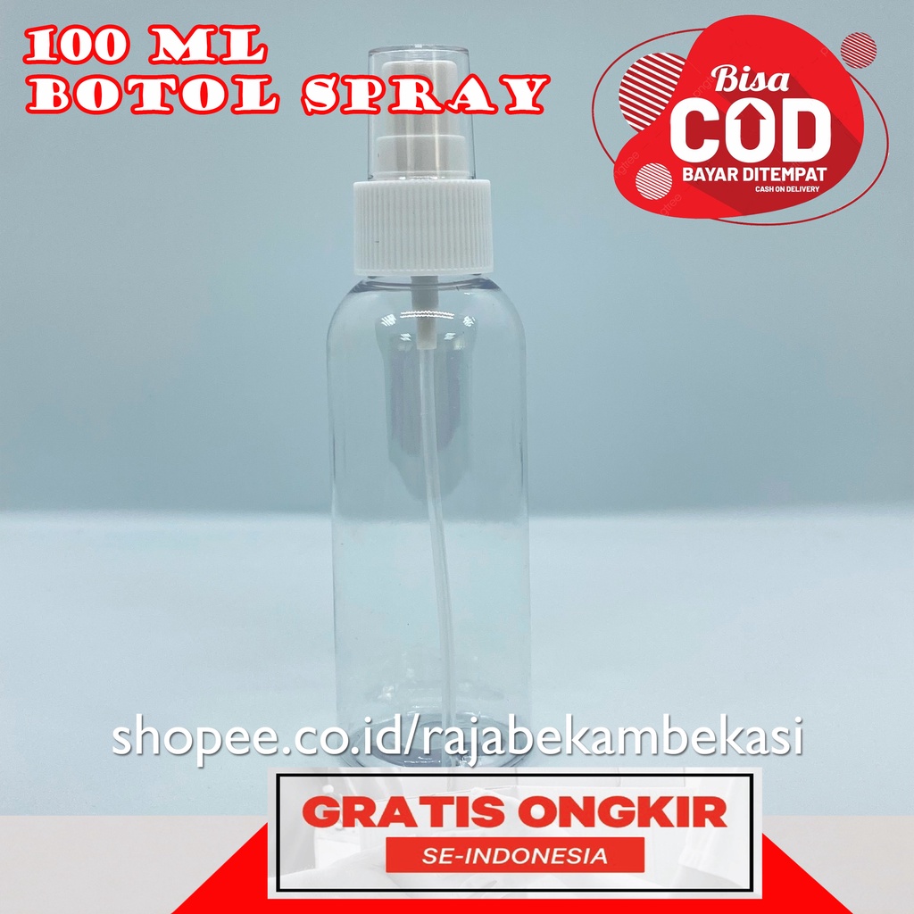 Botol Spray 100ml/ Botol Hand Sanitizer / Botol Spray Alkohol