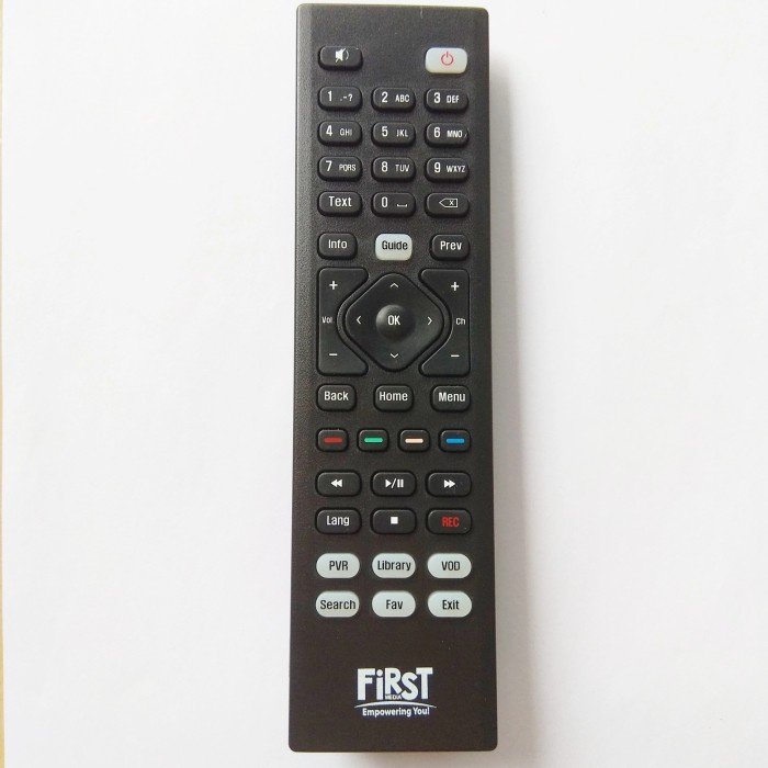 Yb0349 Remot Remote Stb Firstmedia First Media X1 Smart Box Hd Lg Dmt-1605Ln