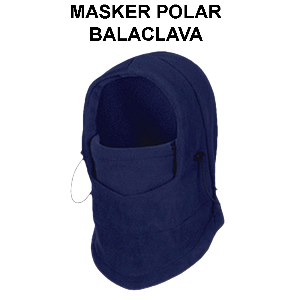 Masker Polar Balaclava Super Warm Highly Breathable Windproof