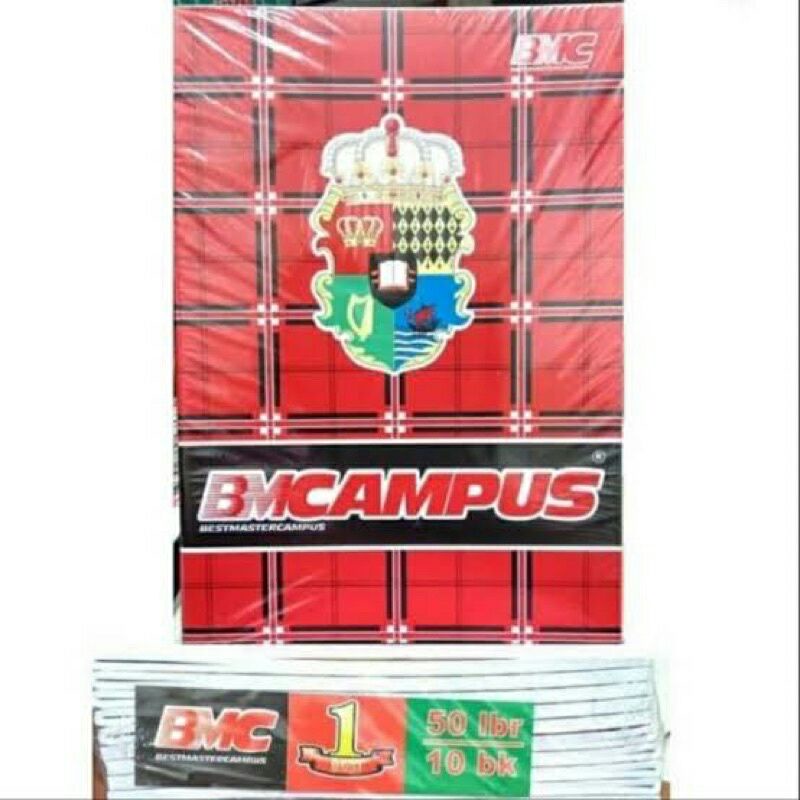 Buku tulis BM campus isi 50 lembar harga 1 buku merek BMcampus