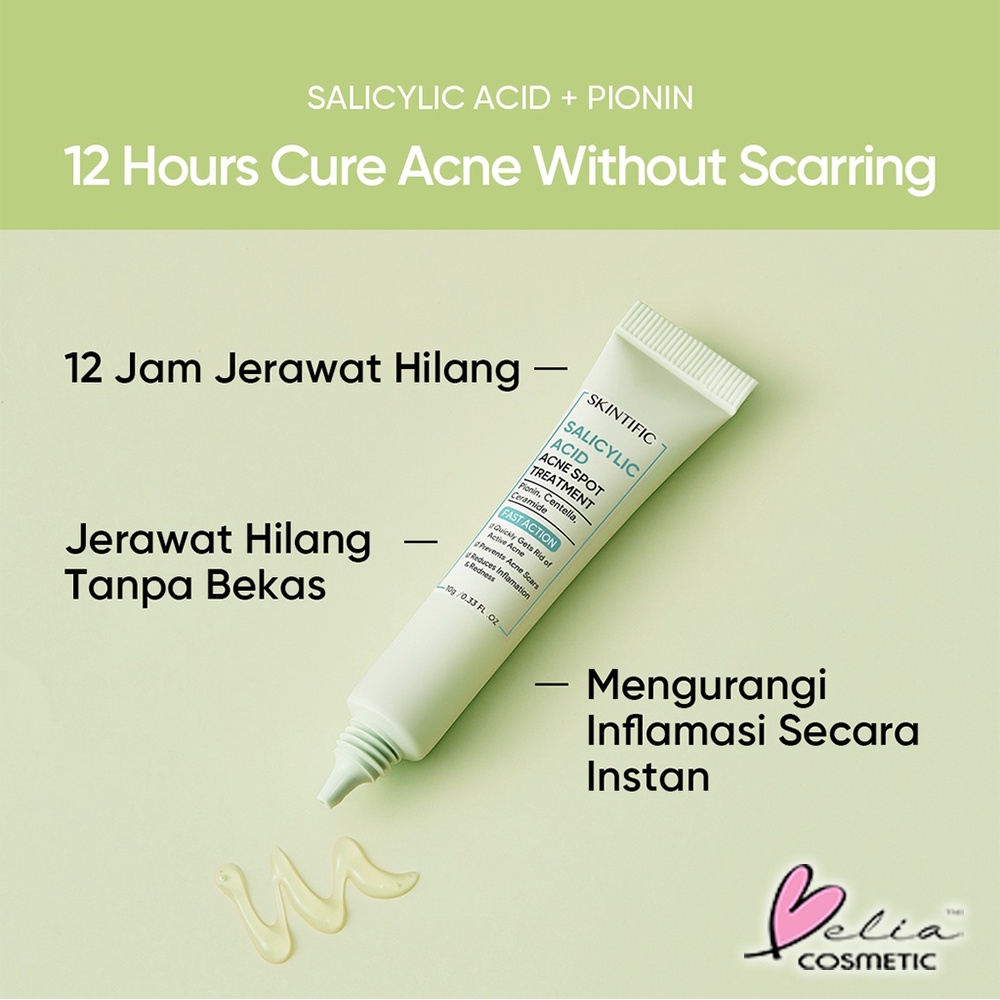 ❤ BELIA ❤ SKINTIFIC Salicylid Acid Series | Acne Spot Treatment | Anti Acne Serum | Acne Treatment | Perawatan Wajah Berjerawat | BPOM