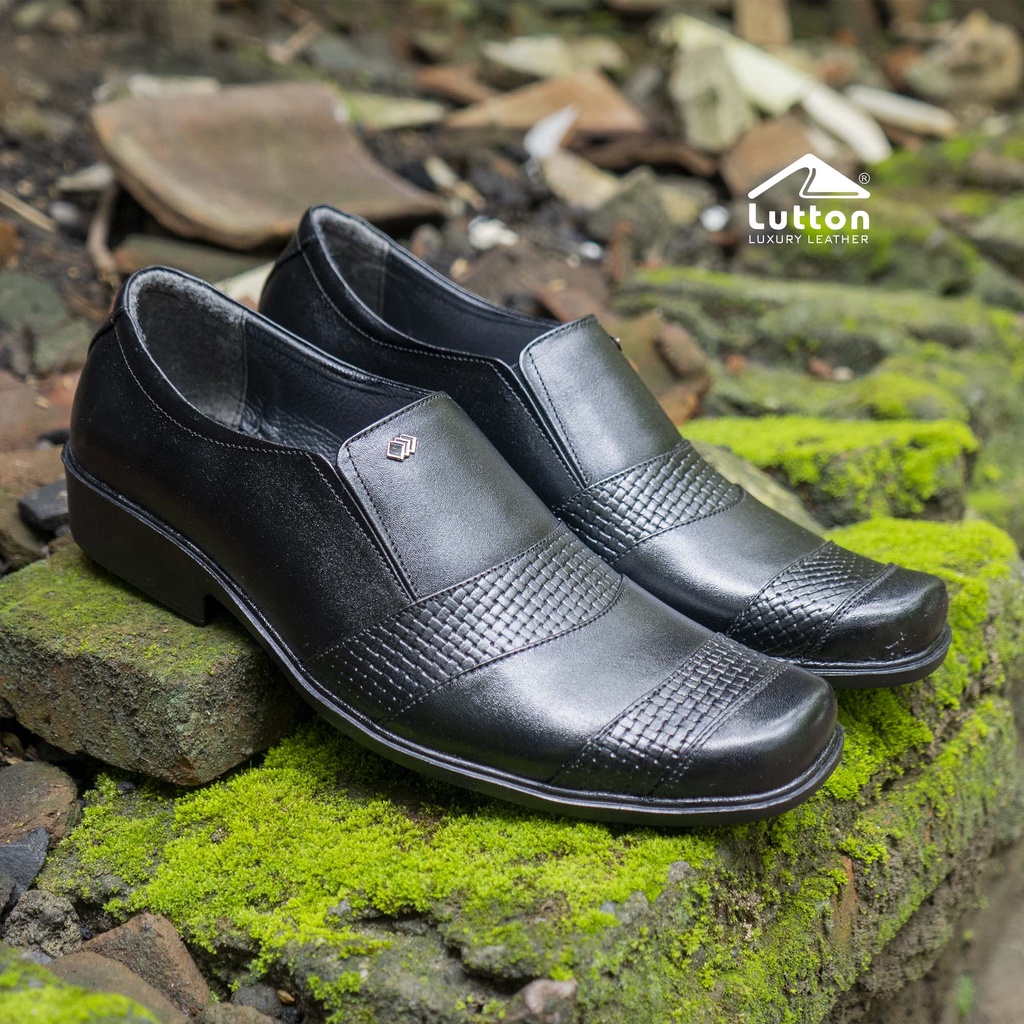 LUTTON SEPATU PRIA PANTOFEL BJ 02 TERBARU 2023
