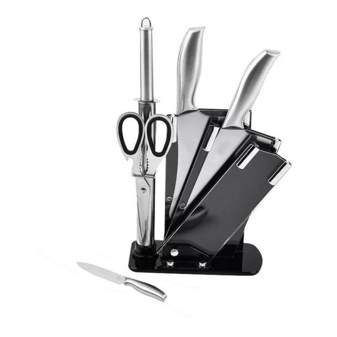 Kitchen Knife Set / Pisau Set Stainless 6Pcs Felisajaa714