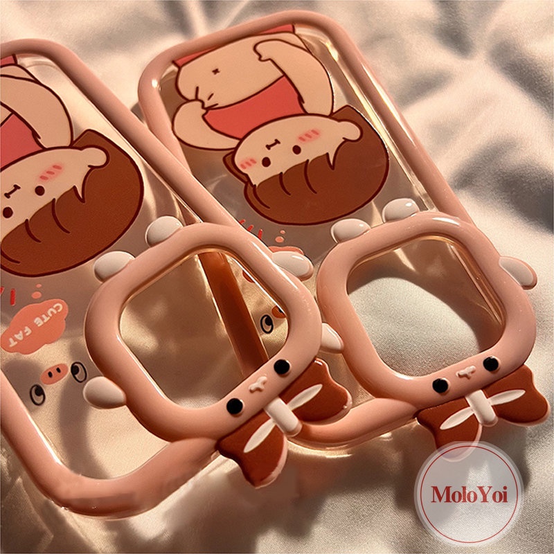 Soft Case Motif Kartun Monster 3D Untuk iPhone 11 12 13 14 Pro MAX 7Plus 8Plus XR 6 6S 14 Plus X XS MAX SE 2020