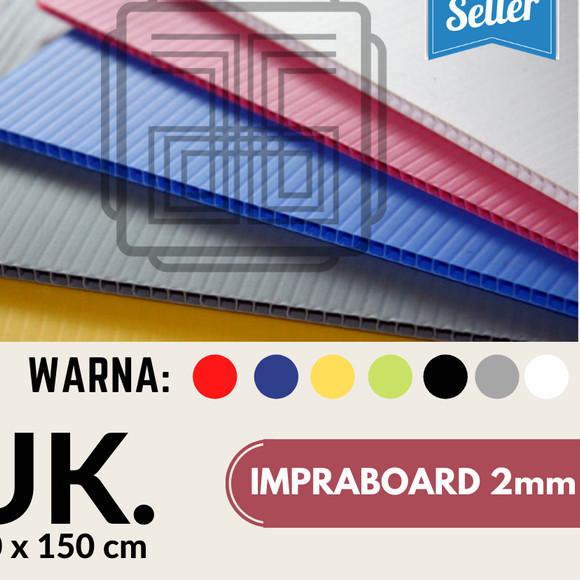 IMPRABOARD 2 mm / Corrugated Board / Karton Plastik PP INFRABOARD 2mm