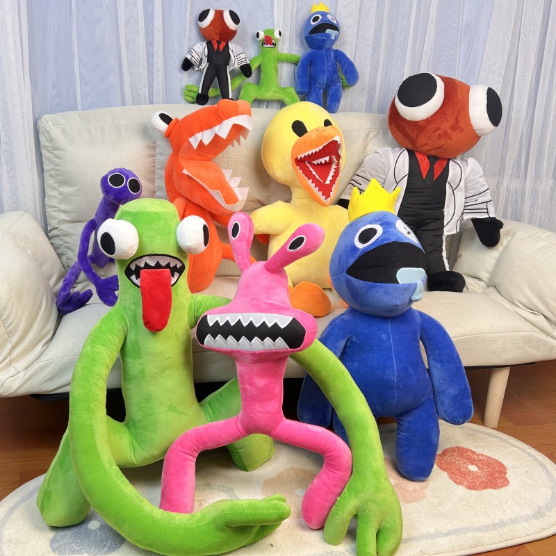 Mainan Boneka Stuffed Plush Karakter Game Blue Monster Ukuran 30cm Untuk Hadiah Natal Anak