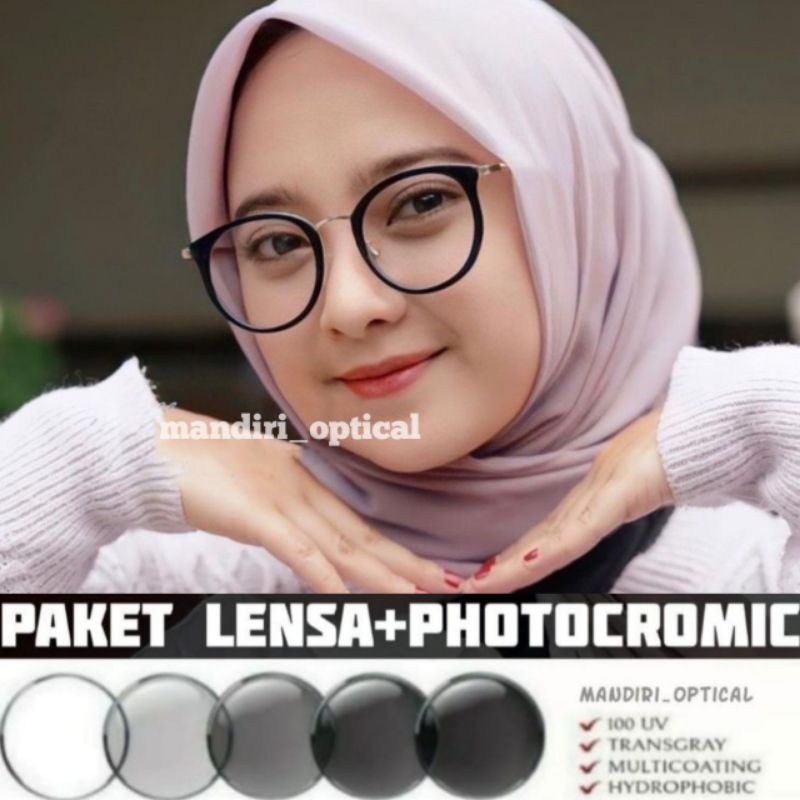 [BISA COD] Frame kacamata fashion | kacamata minus | kacamata photocromic | kacamata anti radiasi | kacamata wanita | kacamata pria | lensa minus | lensa photocromic | kacamata hitam | kacamata hitam wanita | kacamata cat eye photocromic