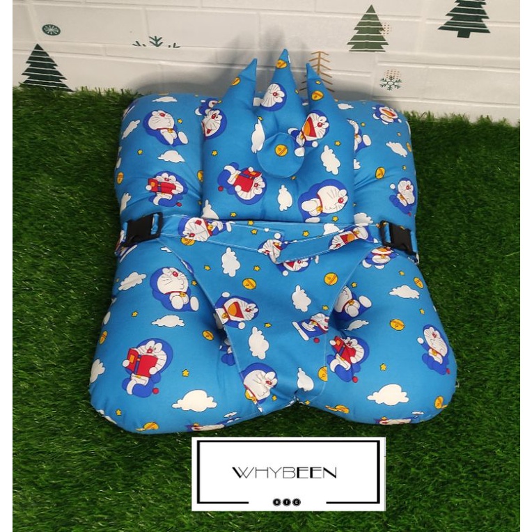 2IN1 sofa bayi jumbo dengan pengaman multipungsi free bantal dan tas