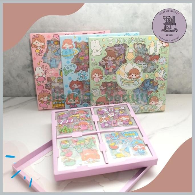 

STIKER MOTIF KARTUN ANAK PEREMPUAN MOMO STIKER TAHAN AIR ISI 100 PCS
