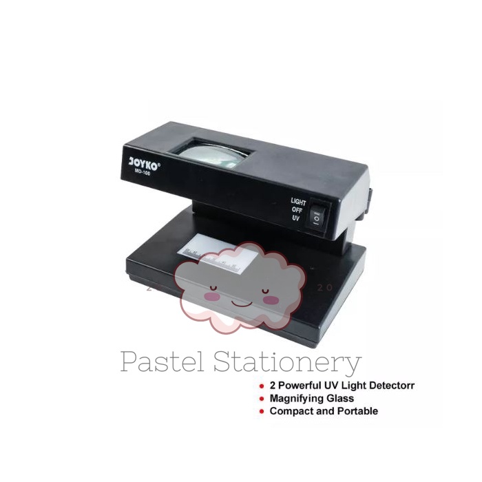 

Alat Pendeteksi Uang Palsu Joyko - Money Detector Joyko MD-100