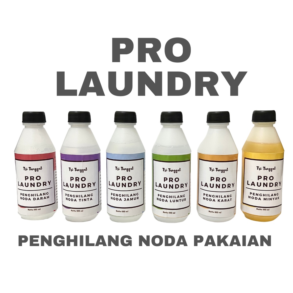 Penghilang Noda Pro Laundy Kotoran Membandel Baju Pakaian Jaket Celana Karat Jamur Minyak Susah Dihilangkan Luntur Tinta Darah Saos Sambel Ngetel Besi Cuci Menghilangkan Pemutih Bersih Kelunturan Terjamin High Quality Berkualitas Grosir Prakarya Malang