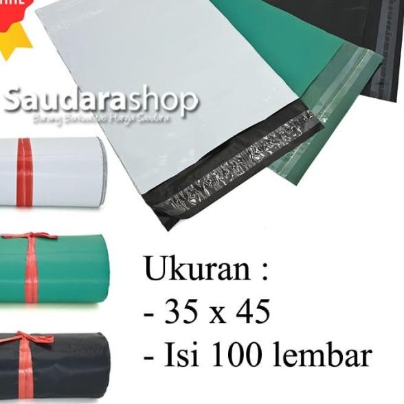 

Polymailer Ekonomis 35x45 (100pcs) / Plastik Packing Online 35x 45 - HijauTua(dof)