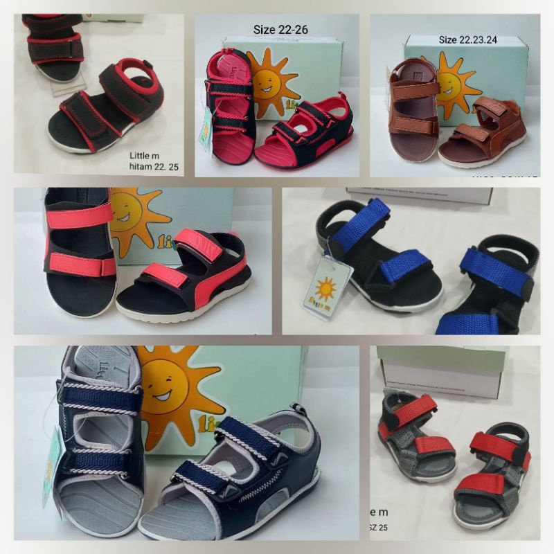 Sepatu Sandal Little M Anak Balita Laki Laki