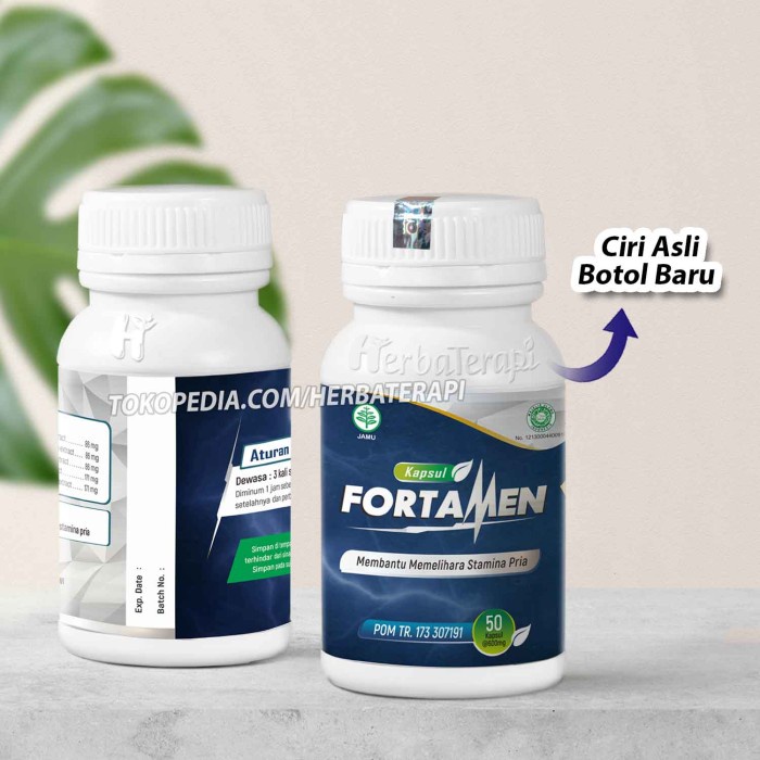 Obat Herbal kuat tahan lama FORTAMEN
