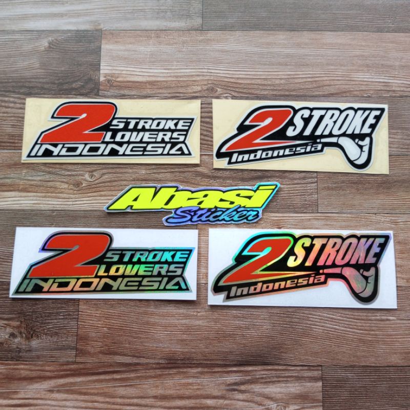 STICKER CUTTING STROKE LOVER INDONESIA 10 X 4