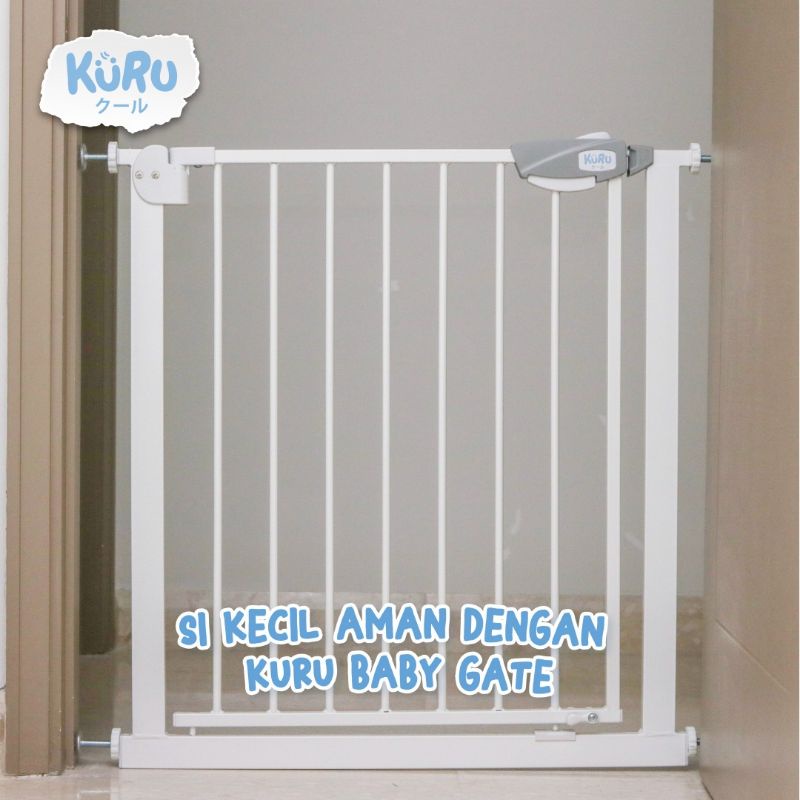 Kuru Pagar Bayi Safety Pintu Pembatas Tangga I Baby Gate KURU