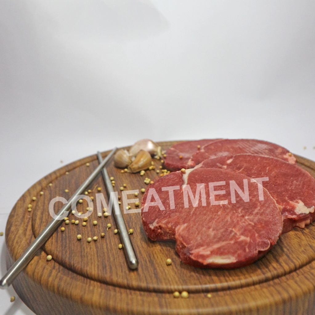 

Daging Sapi Steak Import Tanpa Lemak / Tenderloin Steak - 500 Gr