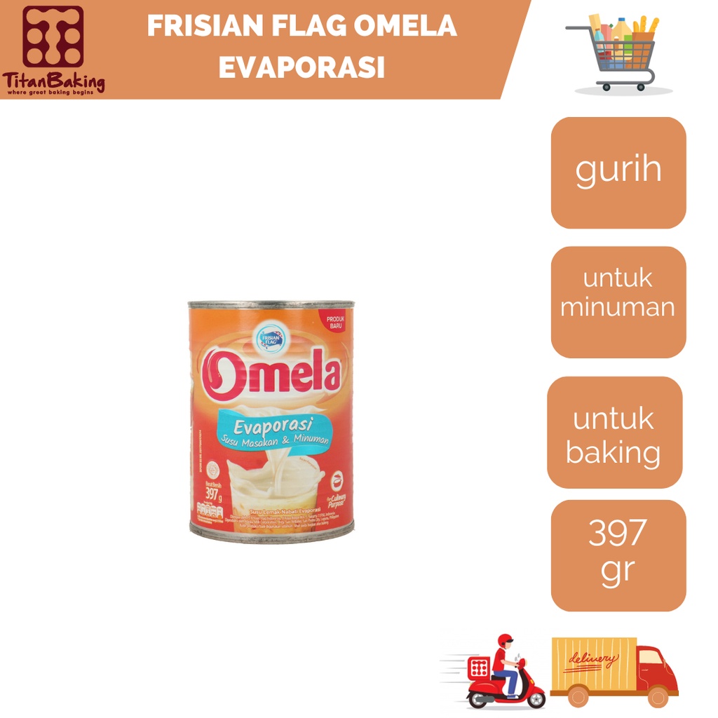 

Frisian Flag Omela Kental Manis Kaleng