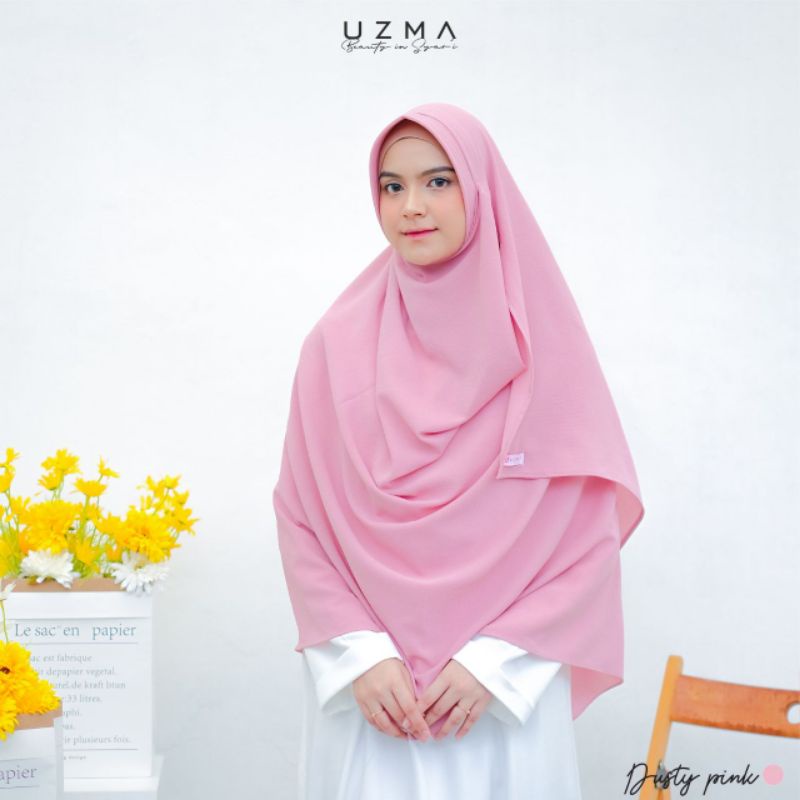 Aisha Jumbo original uzma hijab || pastan jumbo 2 lubang || pastan pet antem || pashmina instan syar