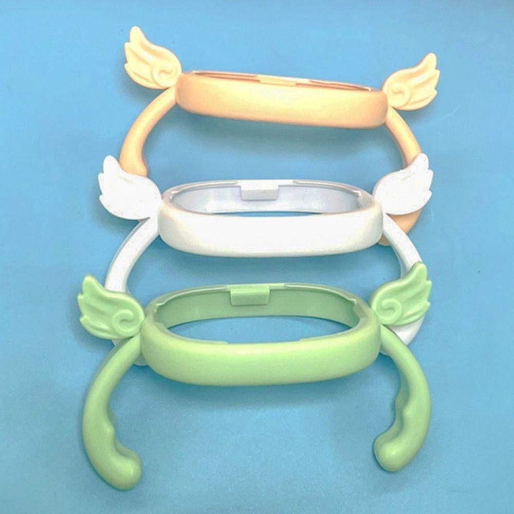 Suyo 3pcs Gagang Botol Bayi Gelas Air Silikon Cangkir Minum Anti Bocor