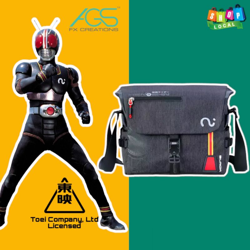 Tas Laptop Kamen Rider Black Original FX Creations