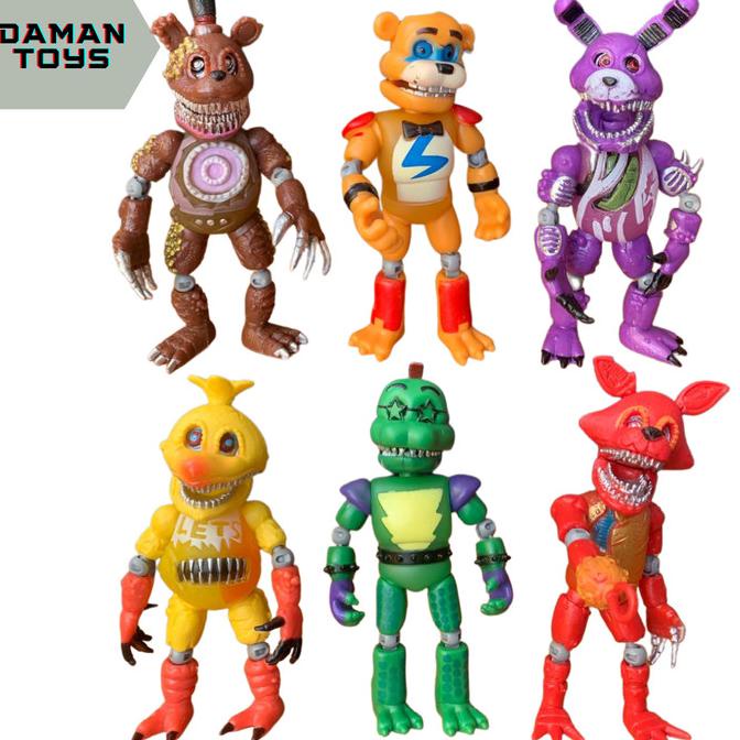 Mainan Anak Action Figure FNAF Five Night At Freddy Toys Bonie Koleksi
