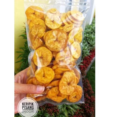 

☼ Kripik pisang koin kemasan 250gr ㆃ