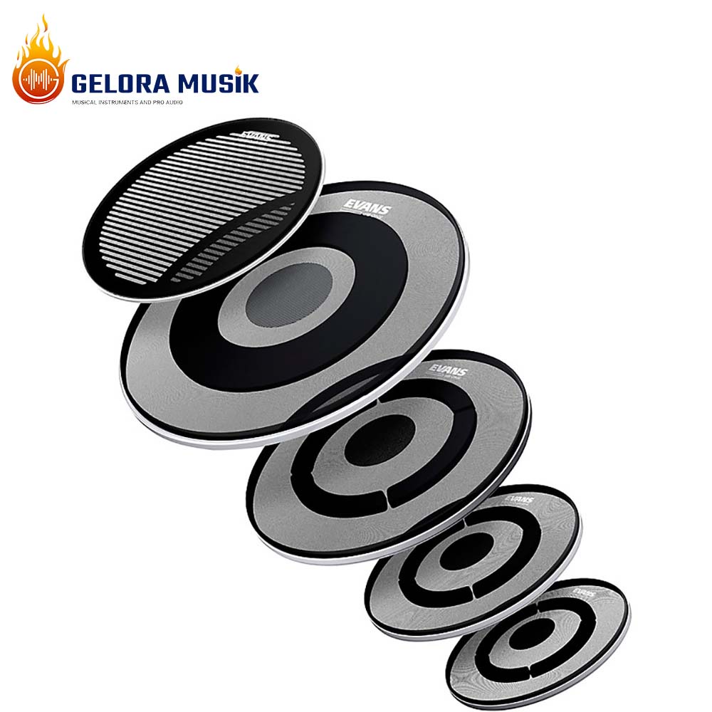 Head Drum Set Evans Rock Pack EPB-DB1-R (10,12,16+14,22)