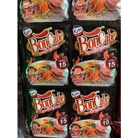 

Bon Cabe Rasa Original Level 15 (1 Renteng Isi 12 Sachet)