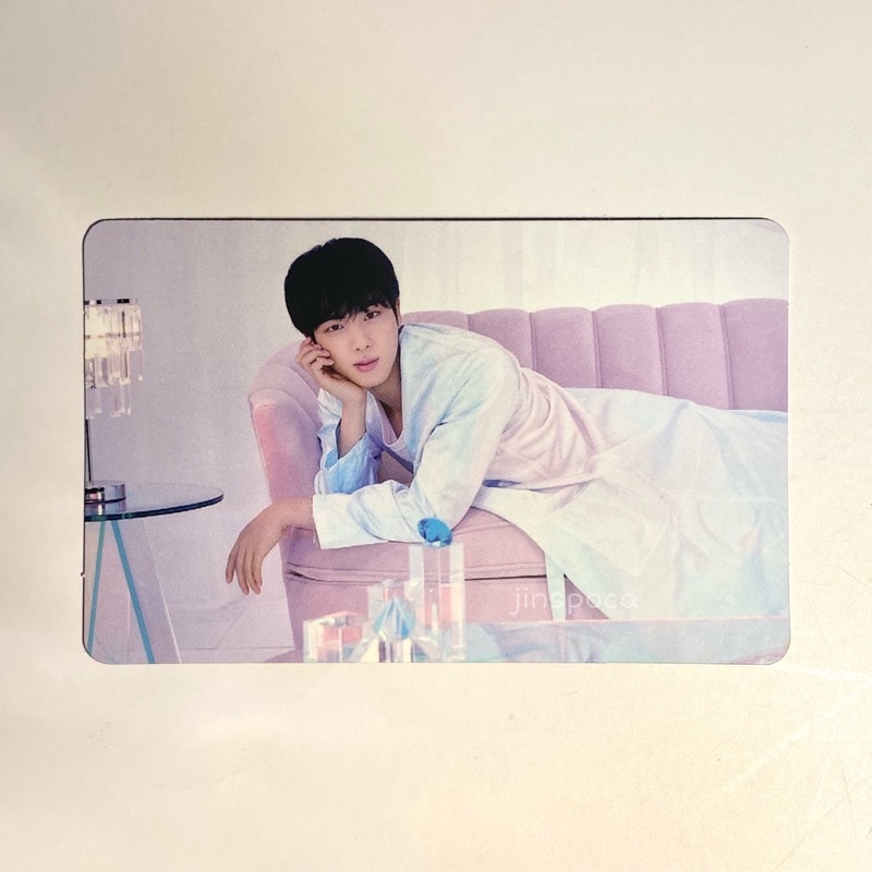 pc photocard jin be essential bts seokjin