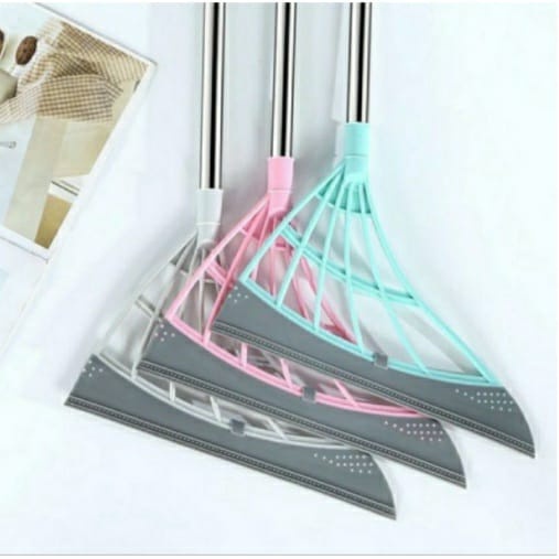 Magic Floor Sweeper Sapu Pel Lantai - Sapu Multifungsi Alat Lap Kaca Pel Lantai 3IN1 Bisa Di panjang