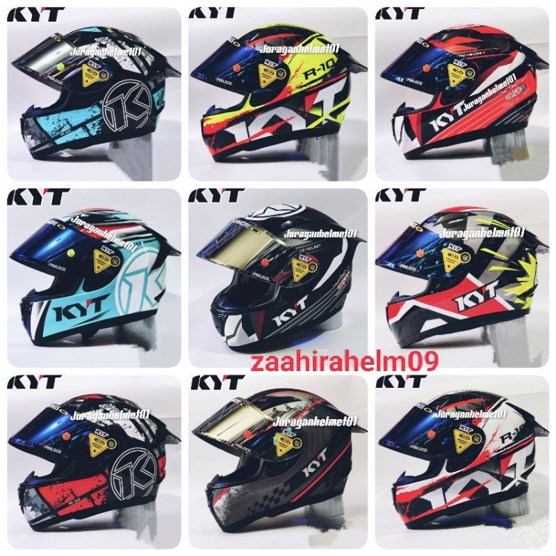Helm kyt bisa cod kyt r-10# paket ganteng-Helm KYT r10 modif _Kyt R10 paket ganteng seri 3-kyt r10 s